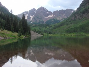 Maroon Bells near Aspen, Colorado